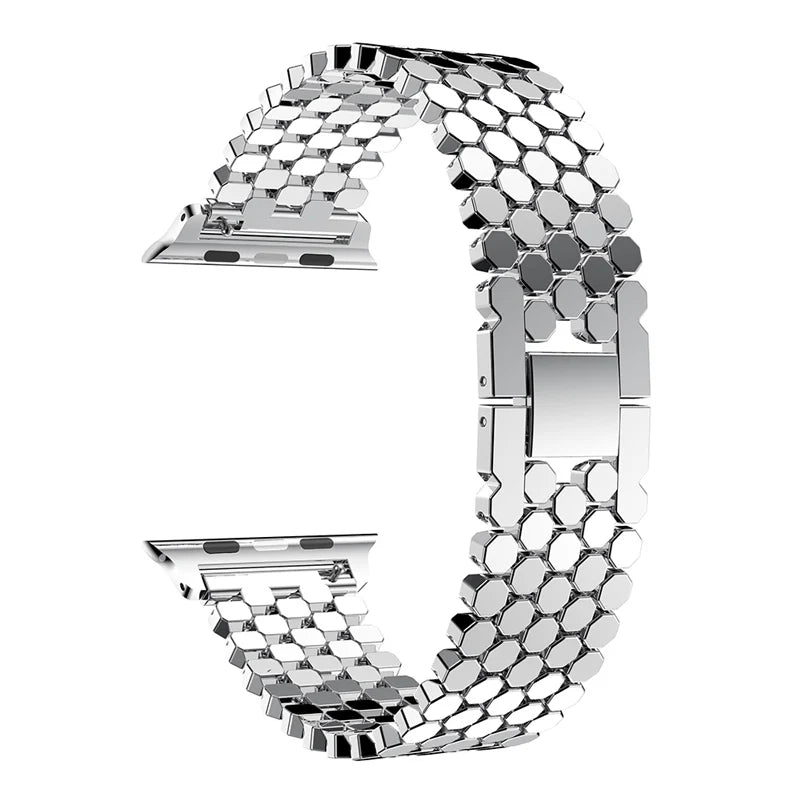 Fish-scale Apple Watch Band
