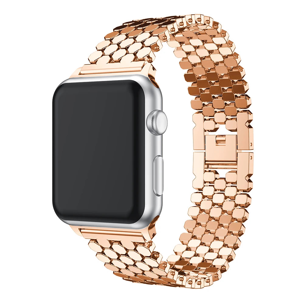 Fish-scale Apple Watch Band