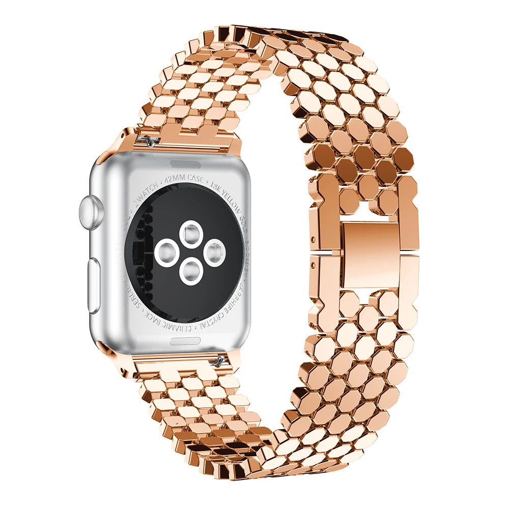 Fish-scale Apple Watch Band