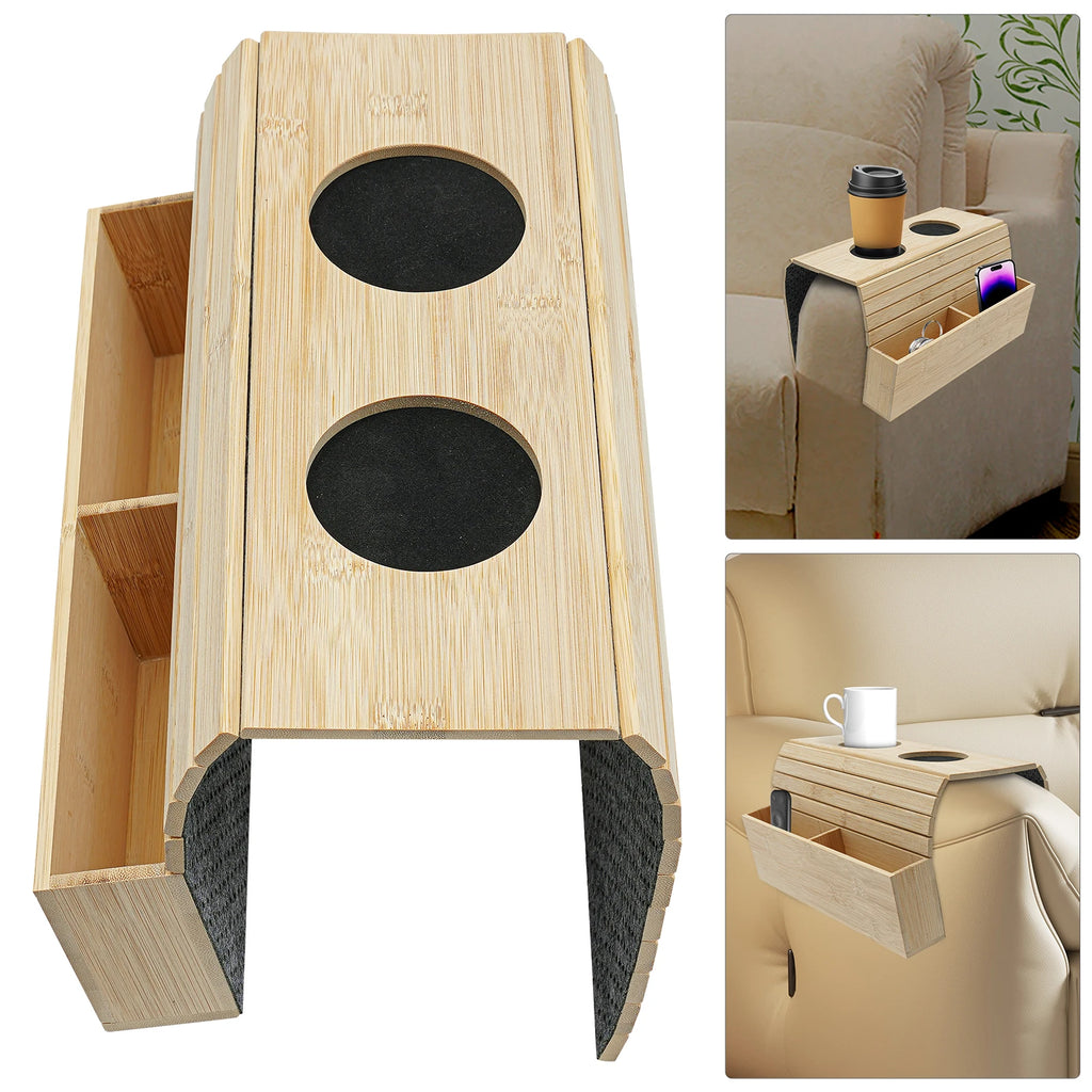 Bambus-Sofatablett