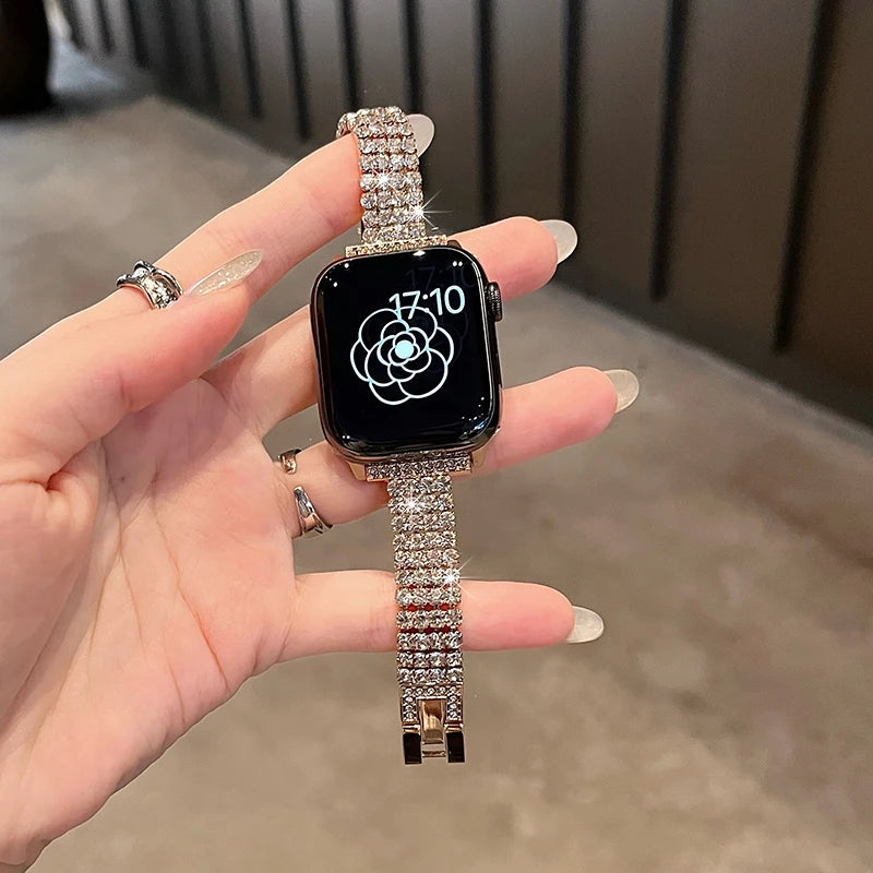 Diamond Apple Watch Band