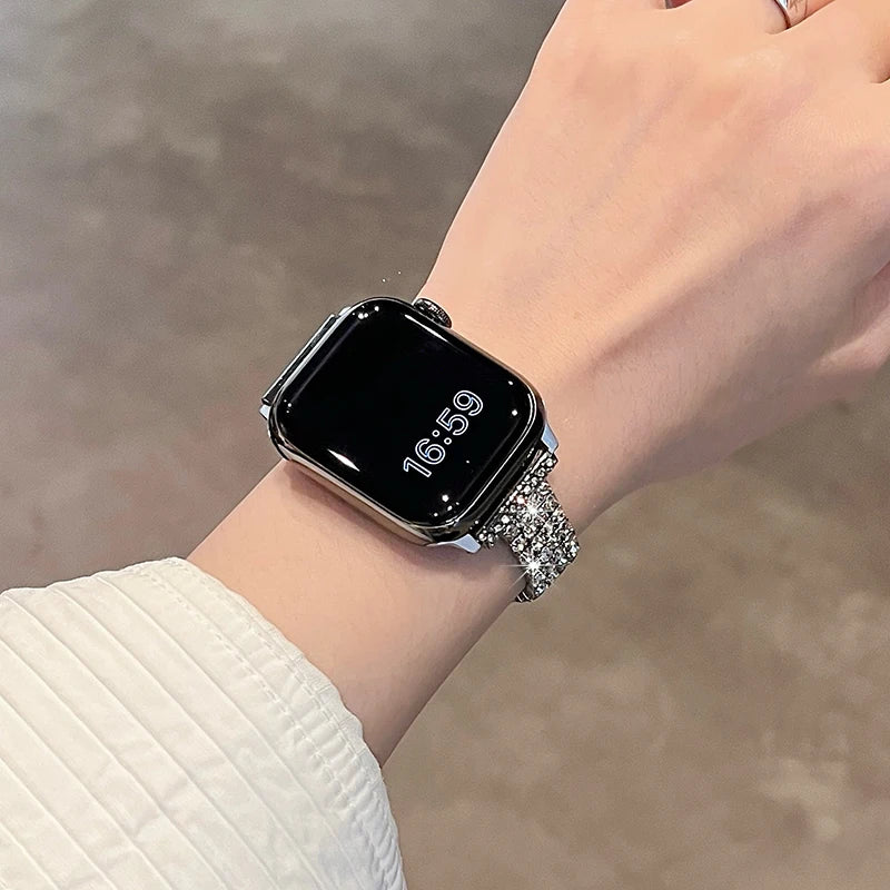 Diamond Apple Watch Band