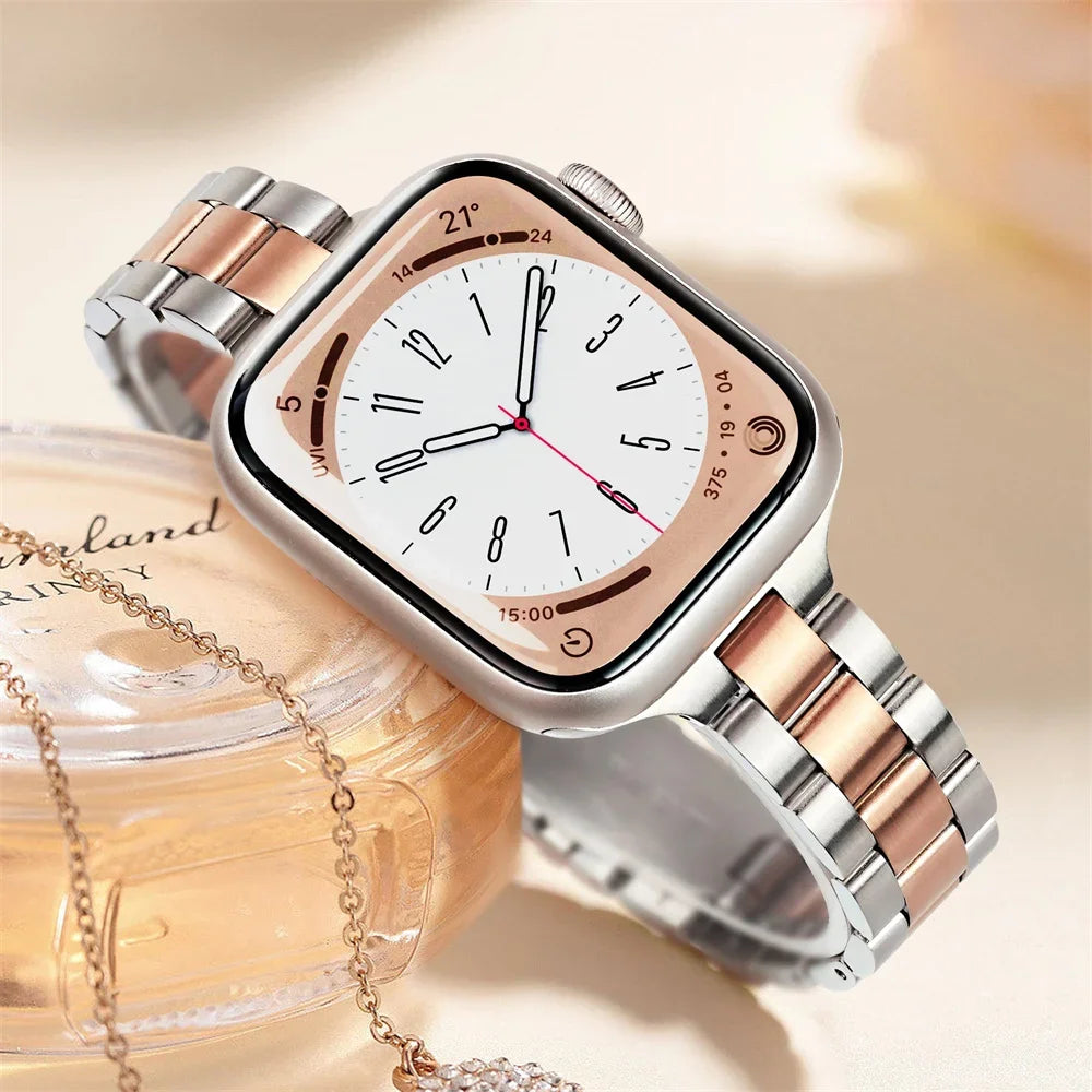 Stainless Steel Apple Watch Band