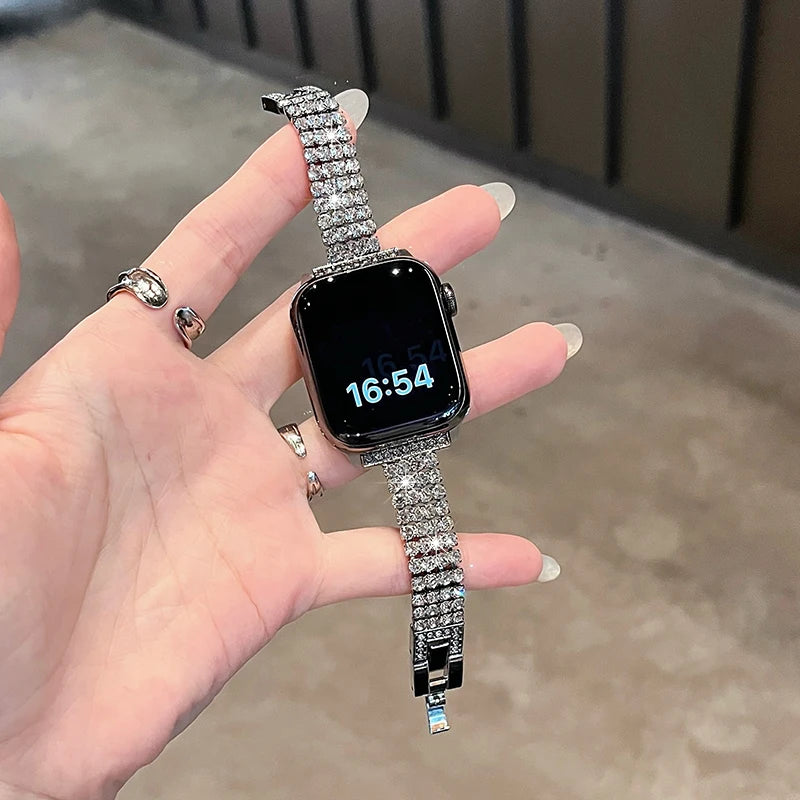 Diamond Apple Watch Band